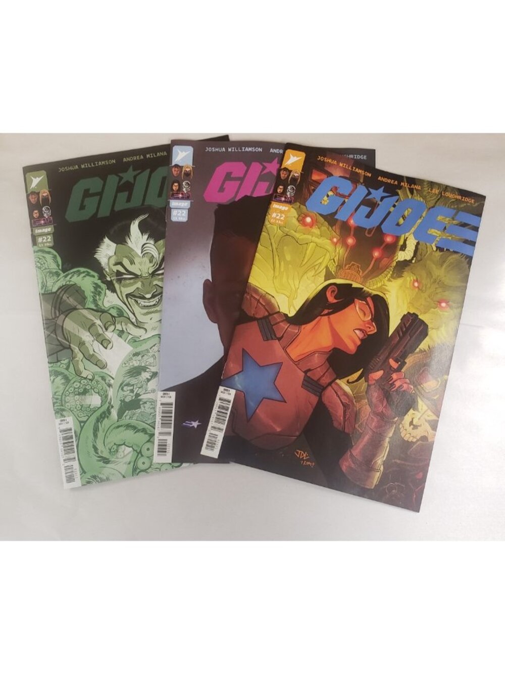 G.I. Joe #22 Cover A B C Variant Set Image Comics Energon Universe 2026 - Picture 7 of 10